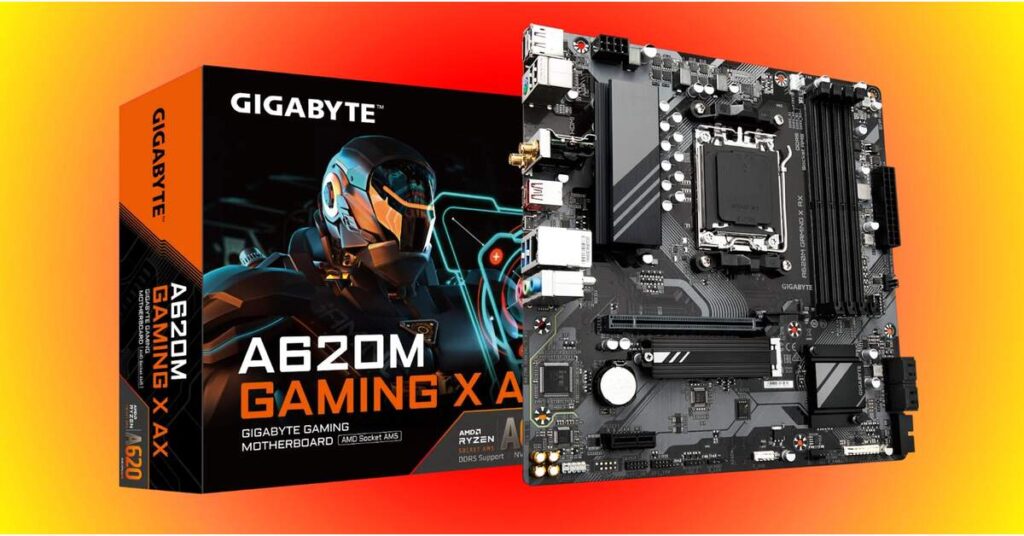 Can a mid-tier AM5 motherboard handle gaming