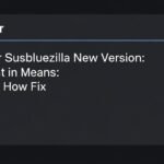 error susbluezilla new version