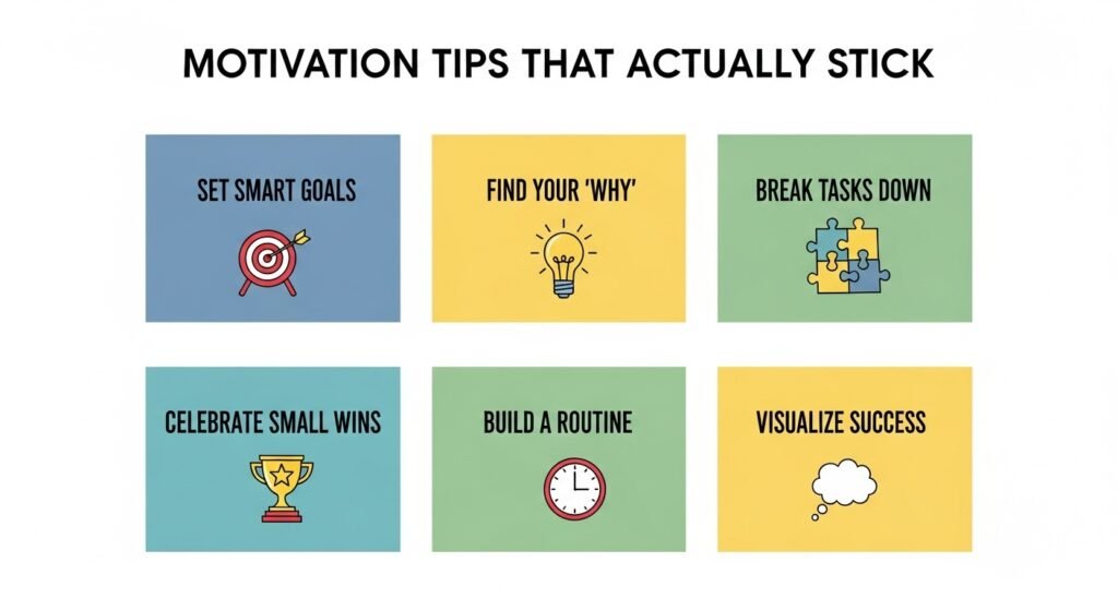 Motivation Tips That Actually Stick