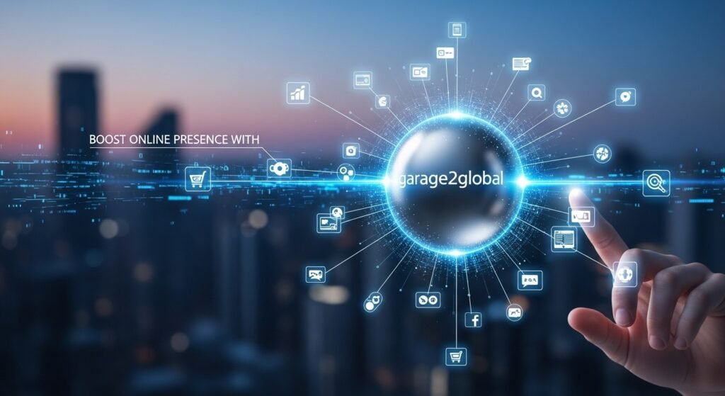 boost online presence with garage2global