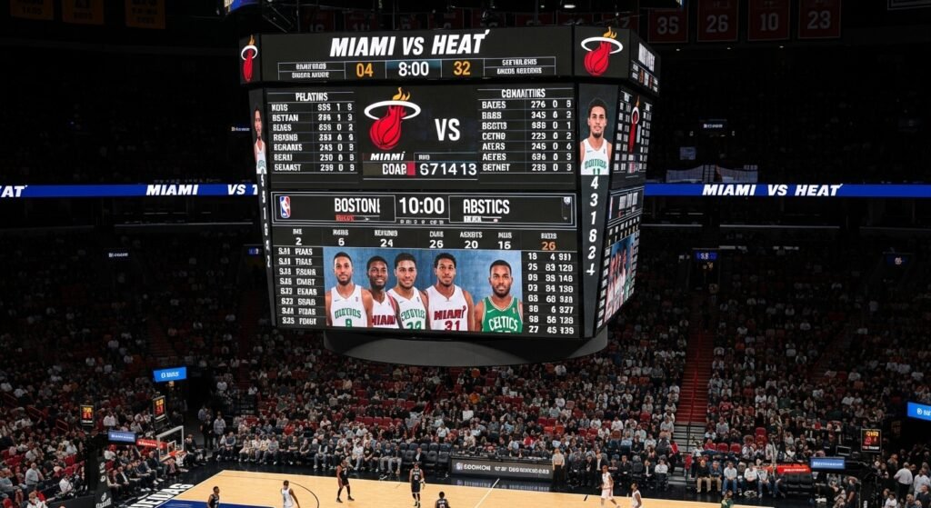 miami heat vs boston celtics match player stats