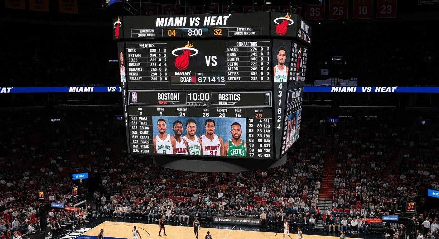 miami heat vs boston celtics match player stats