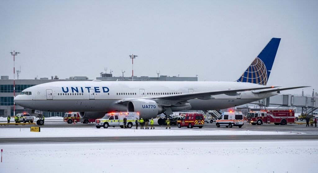 united airlines flight ua770 emergency diversion