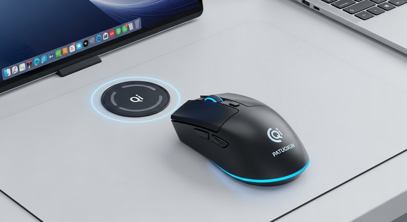 patuoxun qi wireless charging mouse