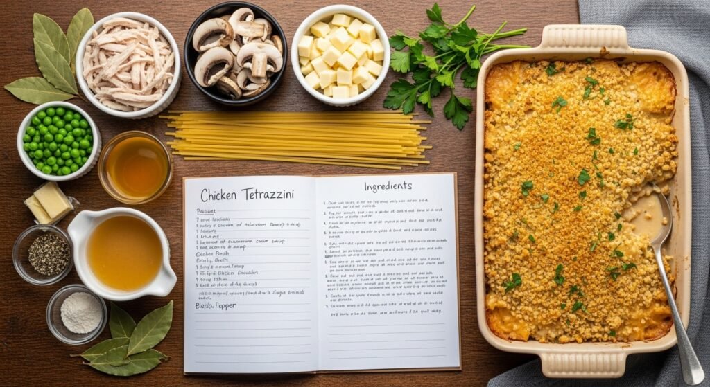 chicken tetrazzini recipe