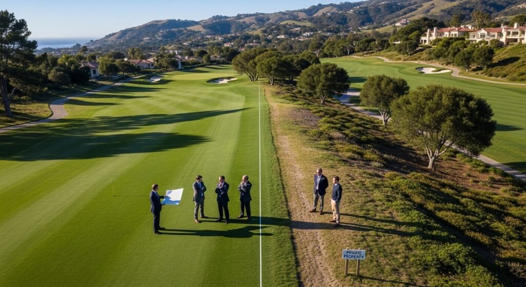 montecito country club easement dispute