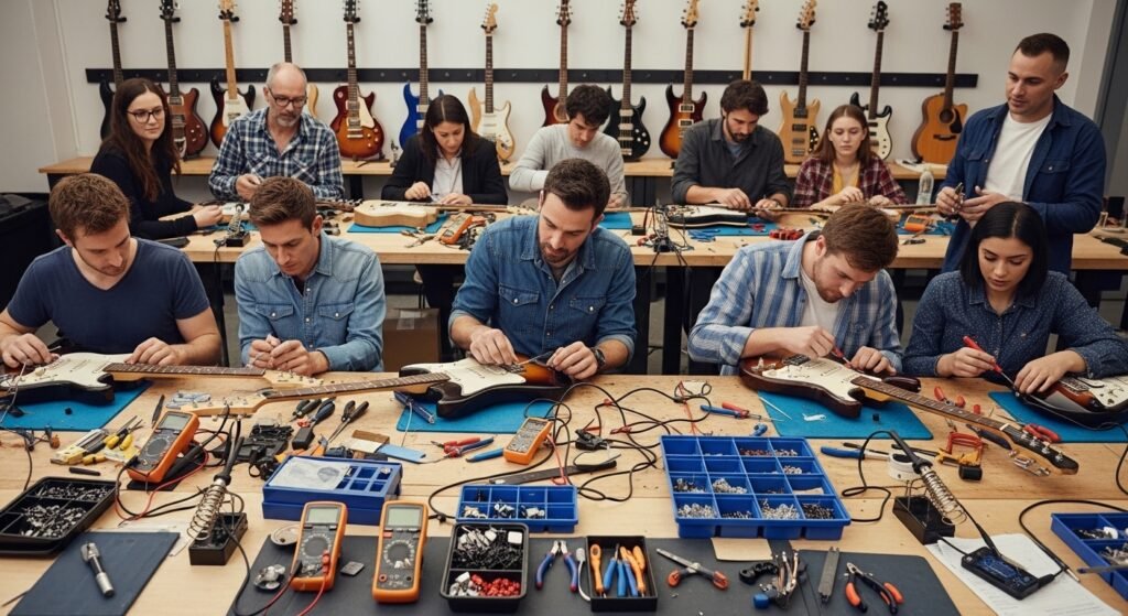 how to become a guitar tech
