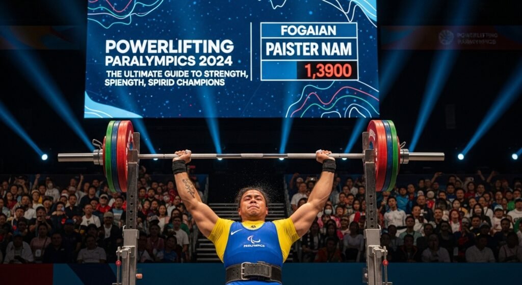 powerlifting paralympics 2024