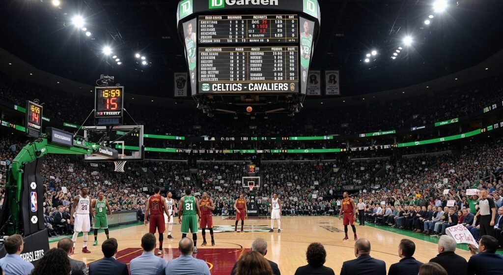 boston celtics vs cleveland cavaliers match player stats