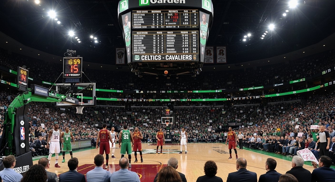 boston celtics vs cleveland cavaliers match player stats