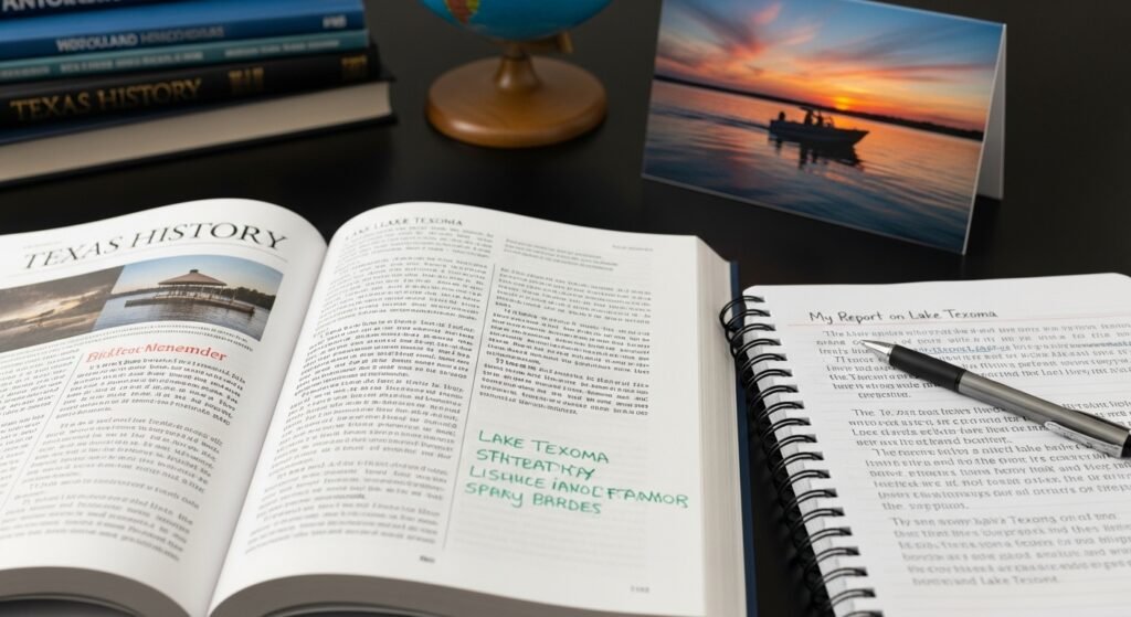 lake texoma should be capitalized