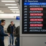 jacksonville flight discontinuations