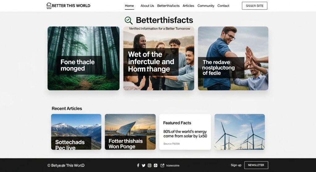 betterthisfacts infomation from betterthisworld